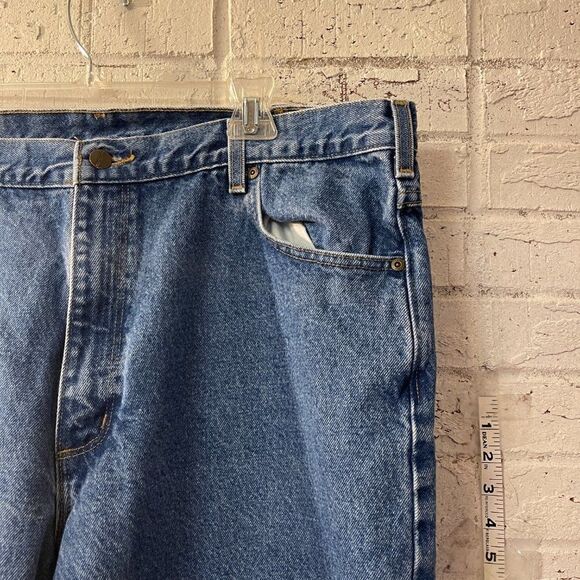 Carhartt Relaxed Fit Work Pants Men's 42x30 Jeans - Picture 3 of 11